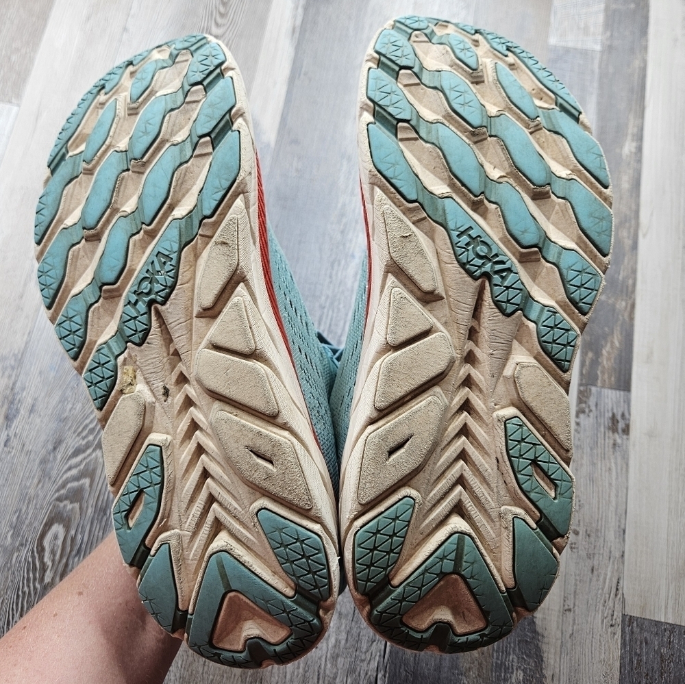 Hoka One One Clifton 8 Women's 8B Blue 1119394 AEBL - Picture 9 of 11
